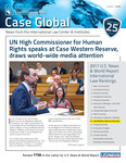 Case Global: UN Commissioner for Human Rights Speaks at Case Western Reserve, draws world-wide media attention by Case Western Reserve University School of Law