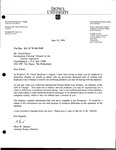 Letter from Mark W. Bennett to David Falces