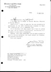 Letter from Italy's Ministry of Foreign Affairs to M. Cherif Bassiouni