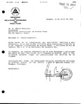 Letter from Nicaragua's Ministry of External Relations to M. Cherif Bassiouni