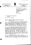 Correspondence between Bassiouni and Commission members from April 1993-June 1993