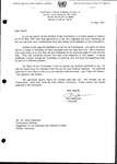 Correspondence between Bassiouni and Commission members from April 1993-June 1993