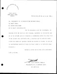 Letter from the Supreme Court of Uruguay to M. Cherif Bassiouni