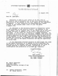 Letter from Hans Correll to M. Cherif Bassiouni and Ralph Zacklin