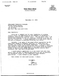 Letter from Arlen Specter to Madeleine Albright