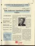 Center for Professional Ethics, Volume 1, Issue 1, 1998 by Case Western Reserve University