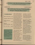 Center for Professional Ethics, Volume 1, Issue 4, 1999 by Case Western Reserve University