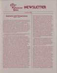Newsletter: The Center for Professional Ethics, January 1986
